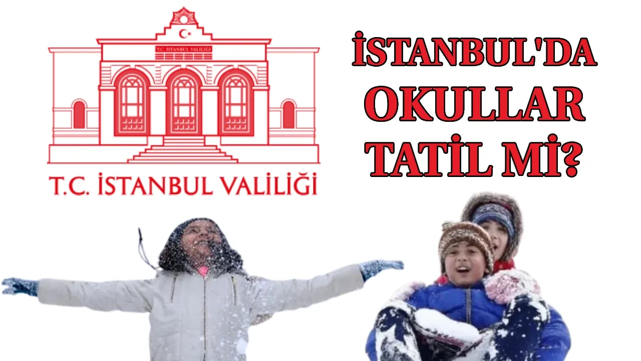 2 Ocak İstanbul'da okullar tatil mi oldu? İlkokul, ortaokul ve liselere yarın okul var mı, yok mu? 