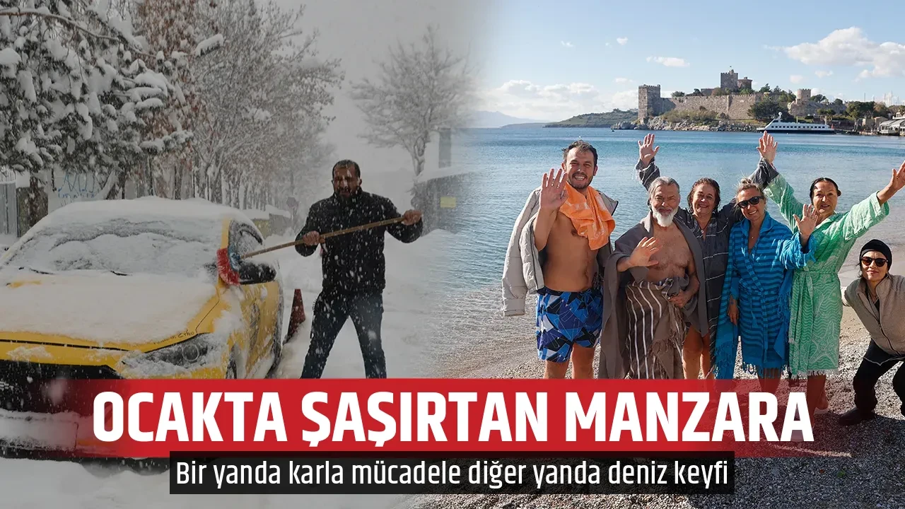 OCAKTA ŞAŞIRTAN MANZARA