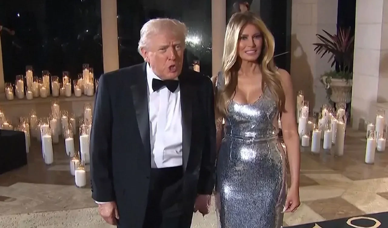 Trump'ın yılbaşı partisine damga vurdu! 10 dakikada yaptı, 3 milyon dolara satıldı