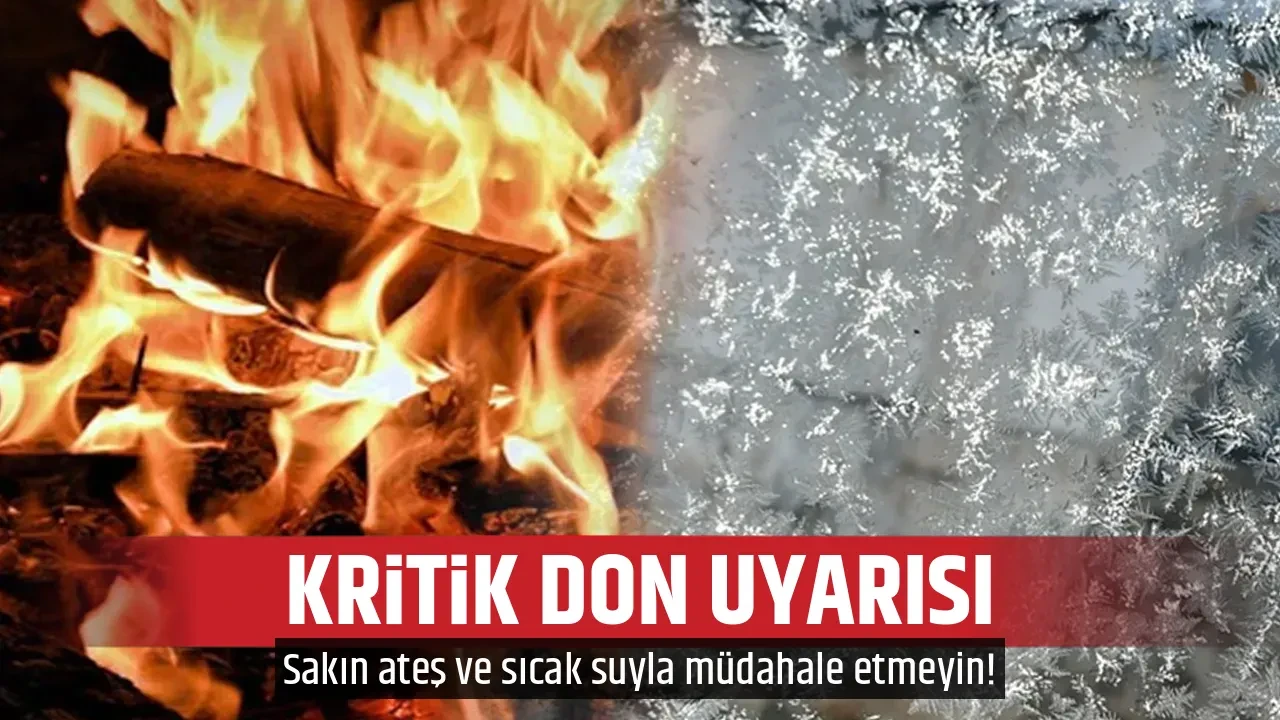 KRİTİK DON UYARISI