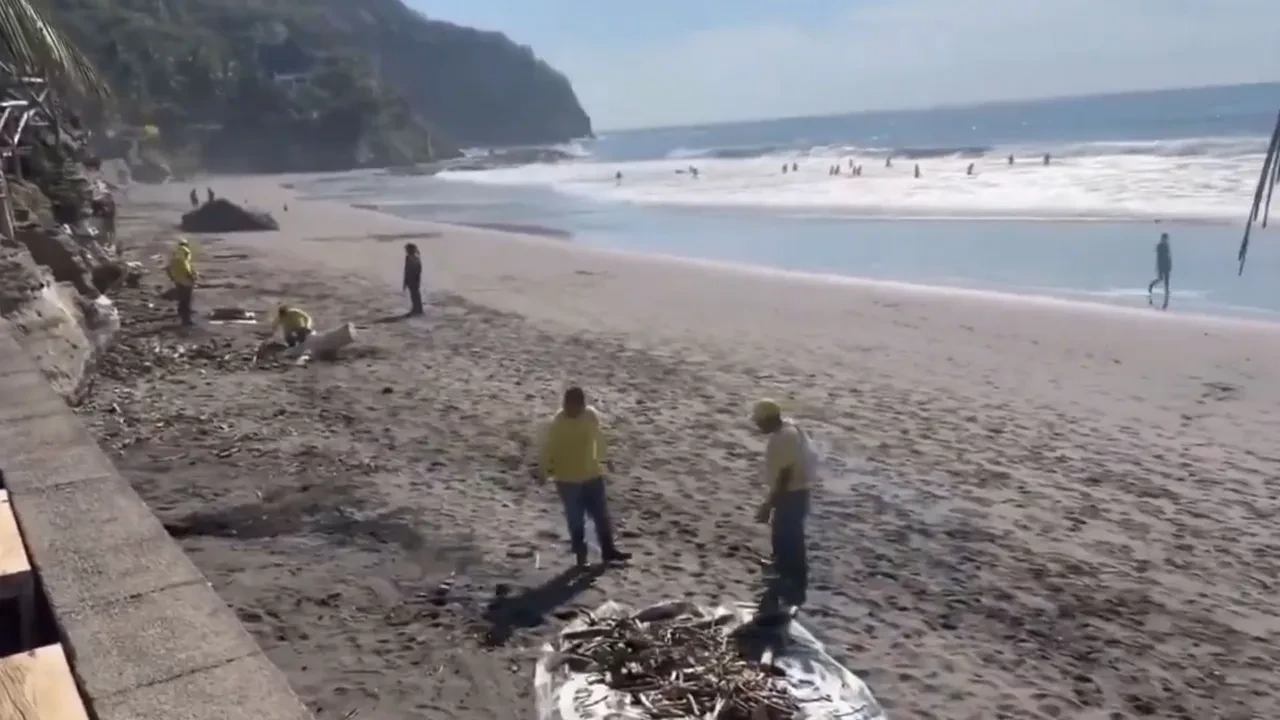 El Salvador'dan dikkat çeken uygulama! Mahkumları cezaevine kapatmak yerine plajlara gönderdiler