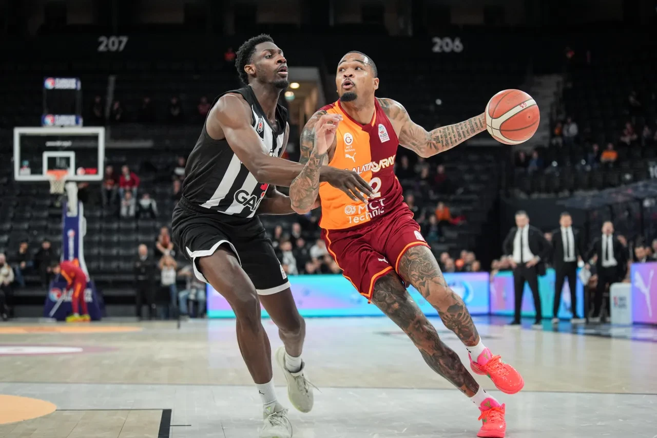 Galatasaray, derbide Beşiktaş'ı mağlup etti! Sarı-kırmızılılardan 89-73'lük zafer
