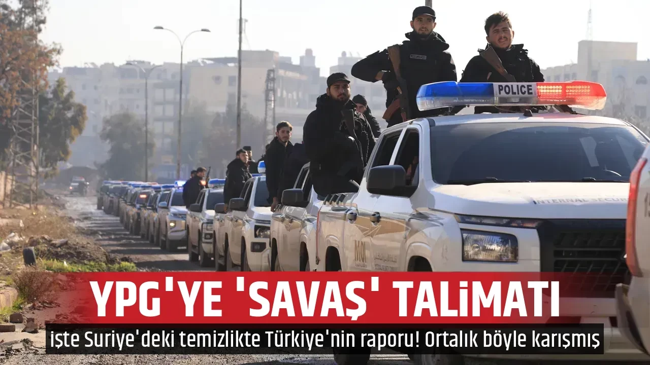 YPG'YE 'SAVAŞ' TALİMATI