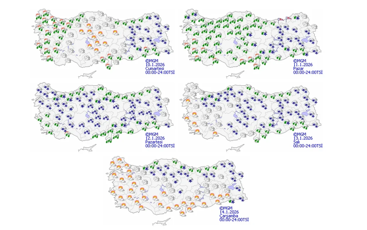 Pazartesi okullar tatil olacak mı? Meteoroloji gün verdi! İstanbul dahil birçok kente kuvvetli kar geliyor 