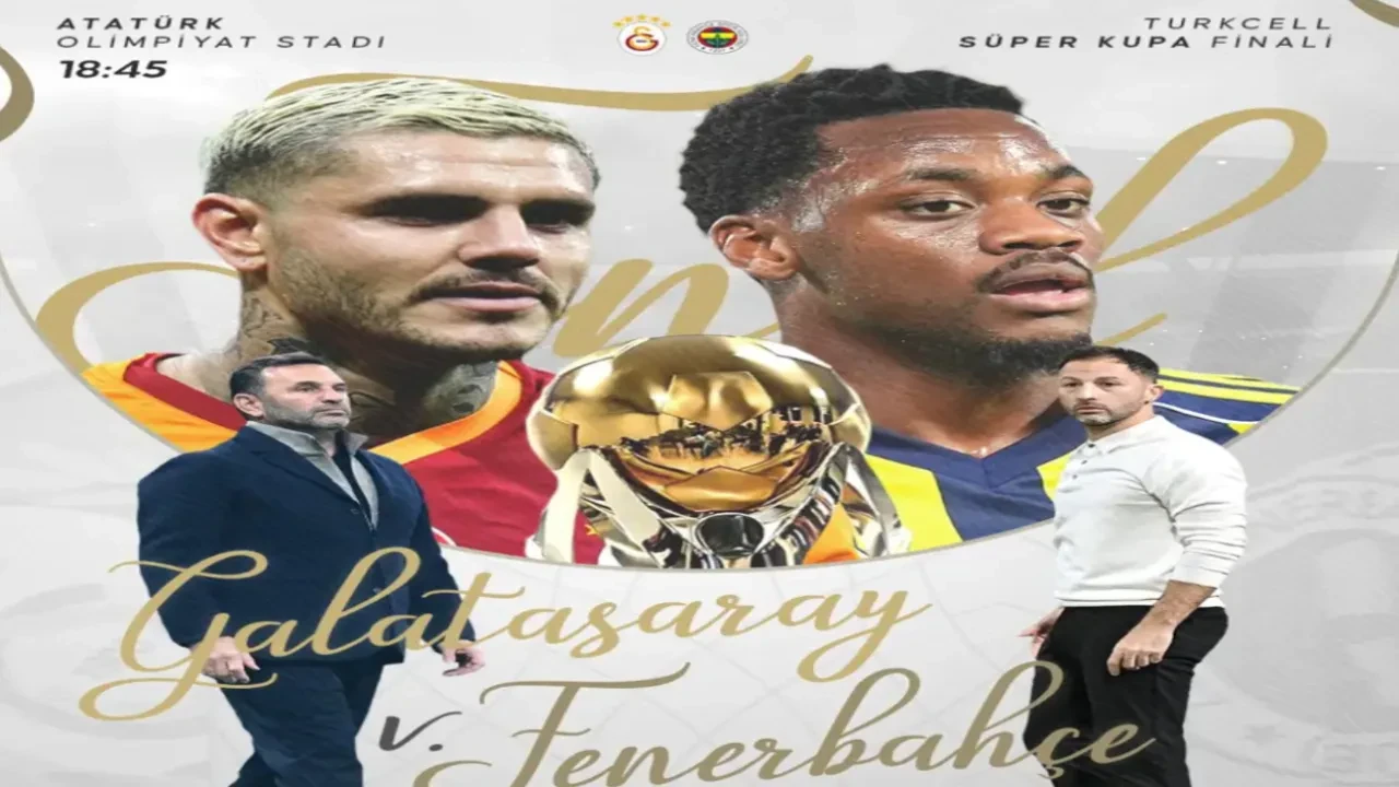 SÜPER KUPA FİNALİ! Galatasaray - Fenerbahçe maçı hangi kanalda, şifresiz mi? GS FB maçı ne zaman, saat kaçta?