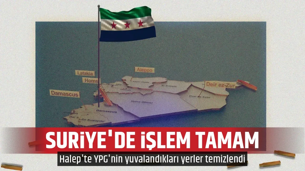 SURİYE'DE İŞLEM TAMAM