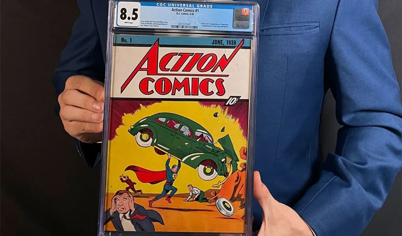 Dünya Superman'i ilk bununla tanıdı! Nadir kopya dudak uçuklatan bir fiyata satıldı