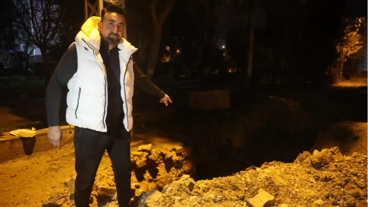 Hatay'da mikser kanalizasyona beton döktü! Duyarlı vatandaşın hamlesi belediye ve emniyeti harekete geçirdi