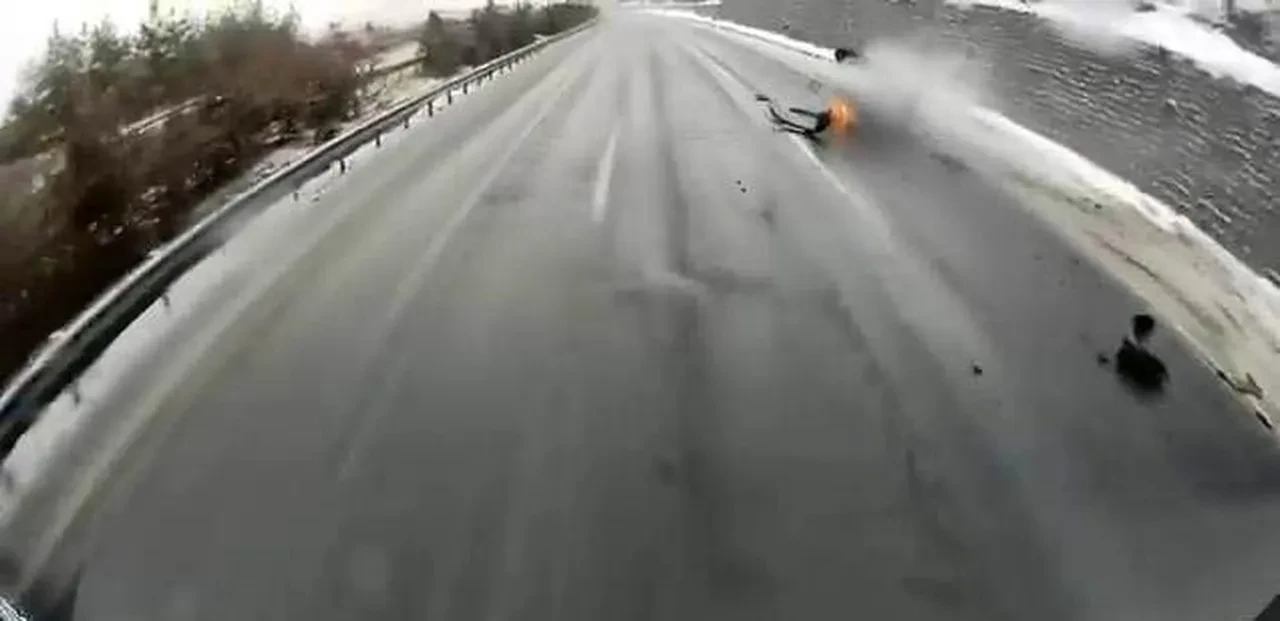 Hız ve buzlanma birleşince sonu kötü bitti!