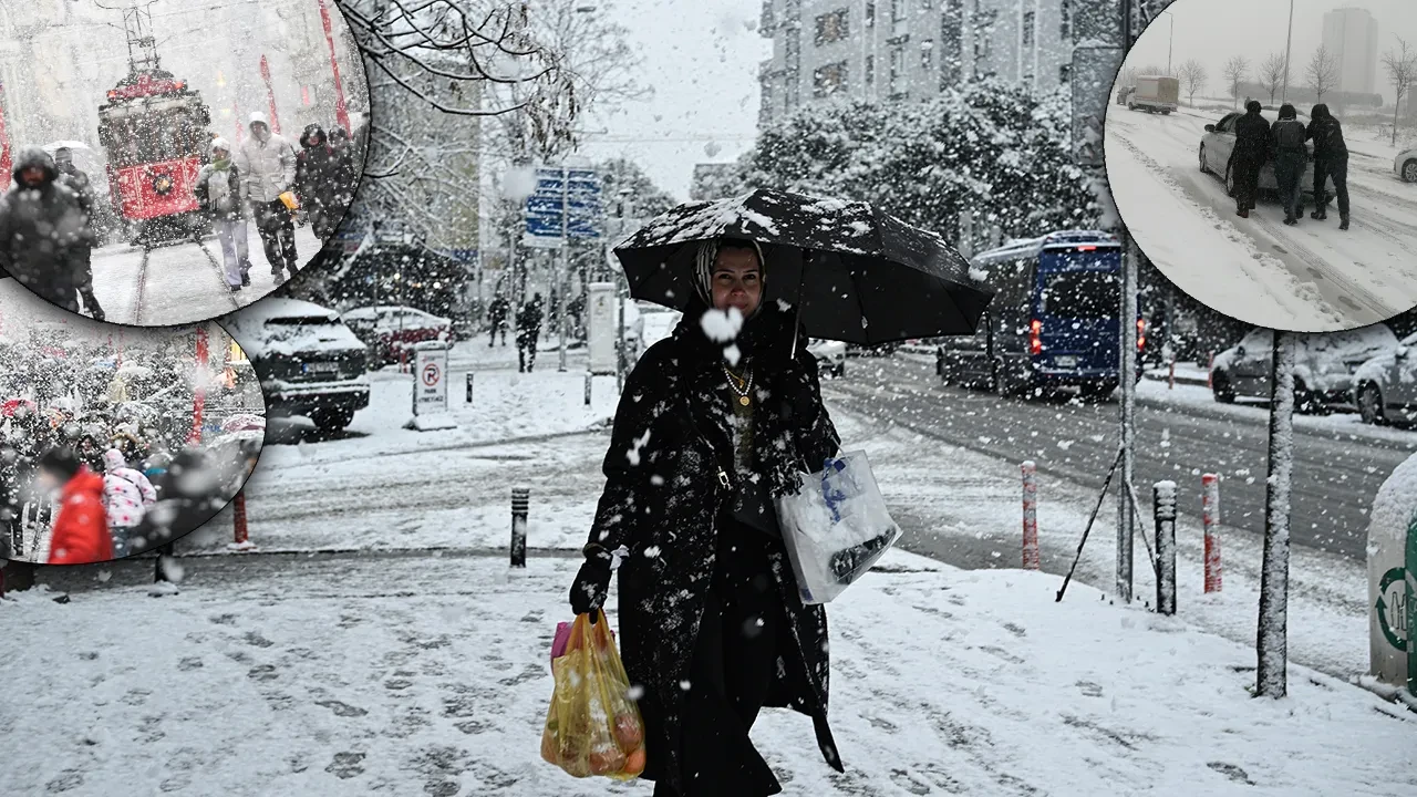 İstanbul'a kar yağışı için saat verildi! AKOM'dan yeni uyarı: Çok kuvvetli geliyor