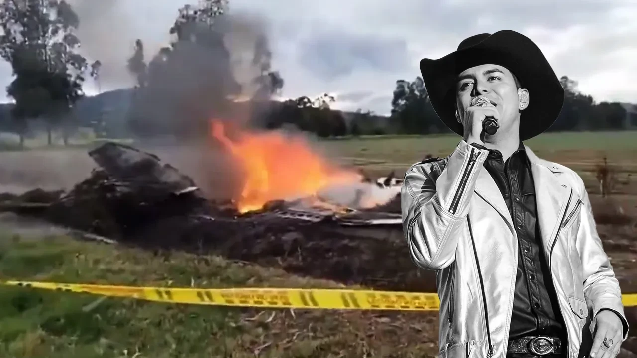 Kolombiya'da uçak kazası! Ünlü şarkıcı Yeison Jimenez ile birlikte 6 kişi can verdi