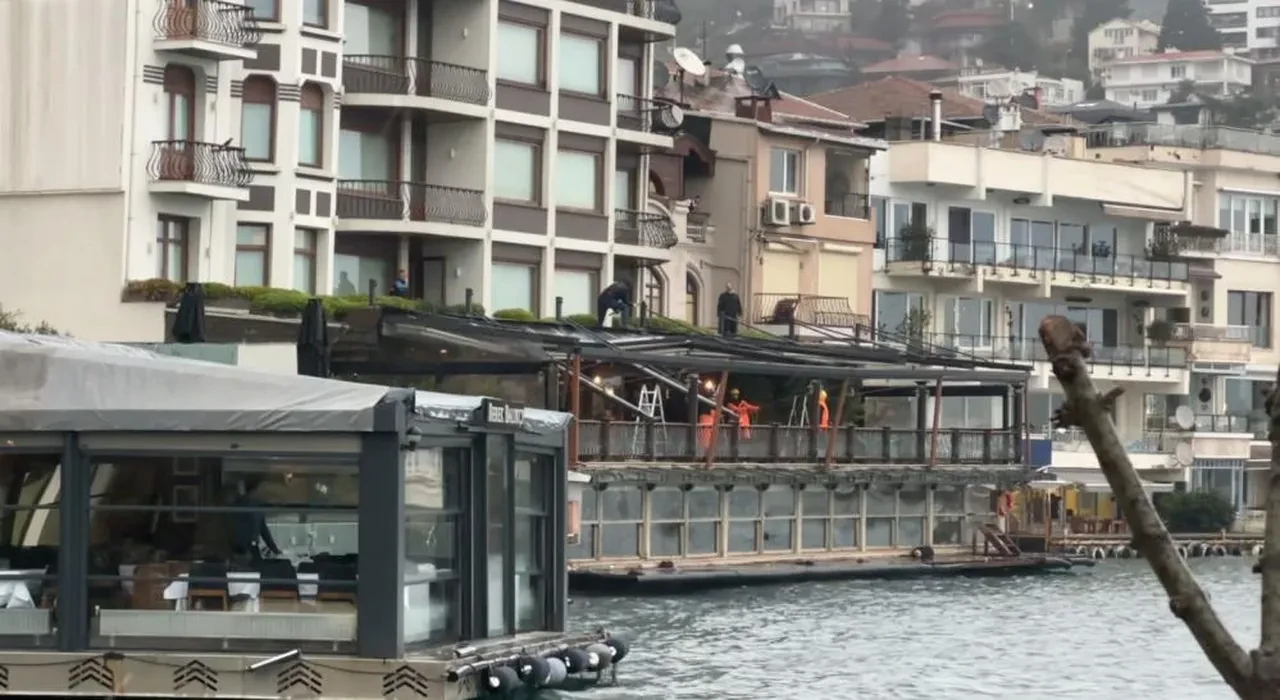 Bebek Otel'in kaçak bölümleri yıkılıyor