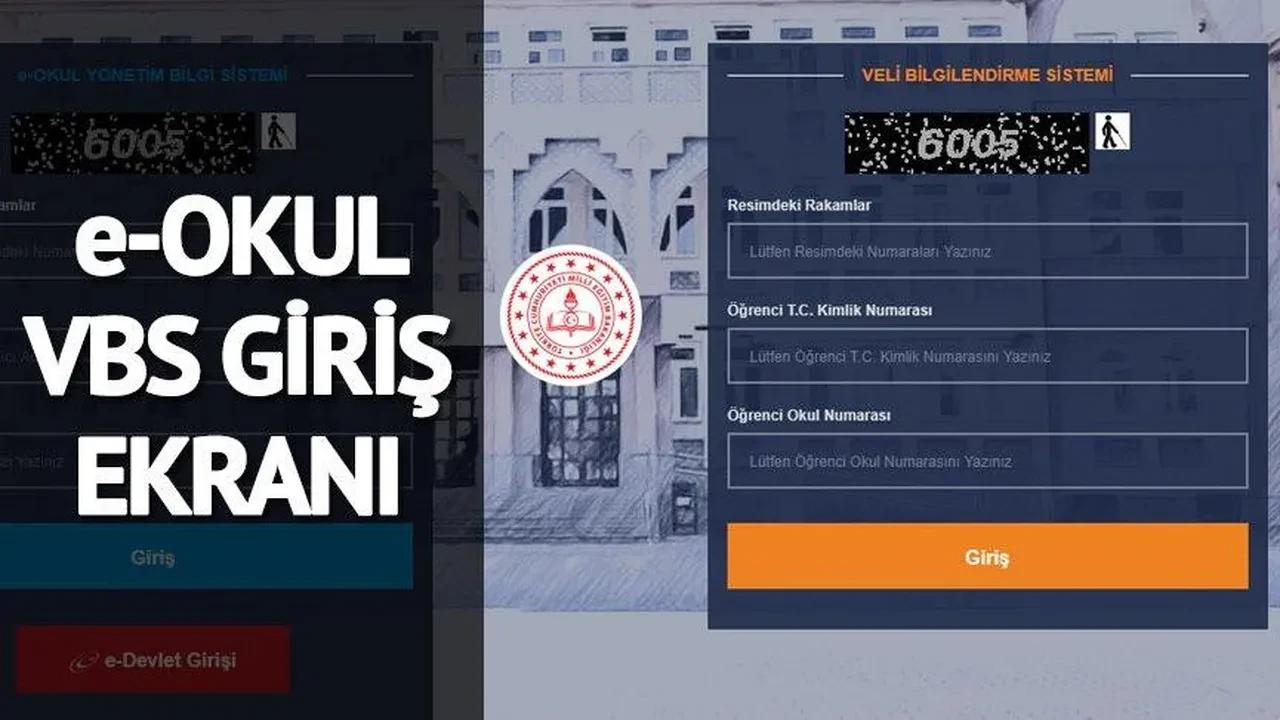 E-Okul dijital karne notu nasıl öğrenilir e-Karneye nasıl bakılır? VBS giriş ekranı