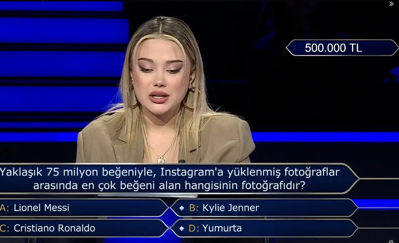 Kim Milyoner Olmak İster'de yarışmacı verdiği cevapla 450 bin TL kaybetti! 'Lionel Messi' yerine 'Yumurta' dedi 