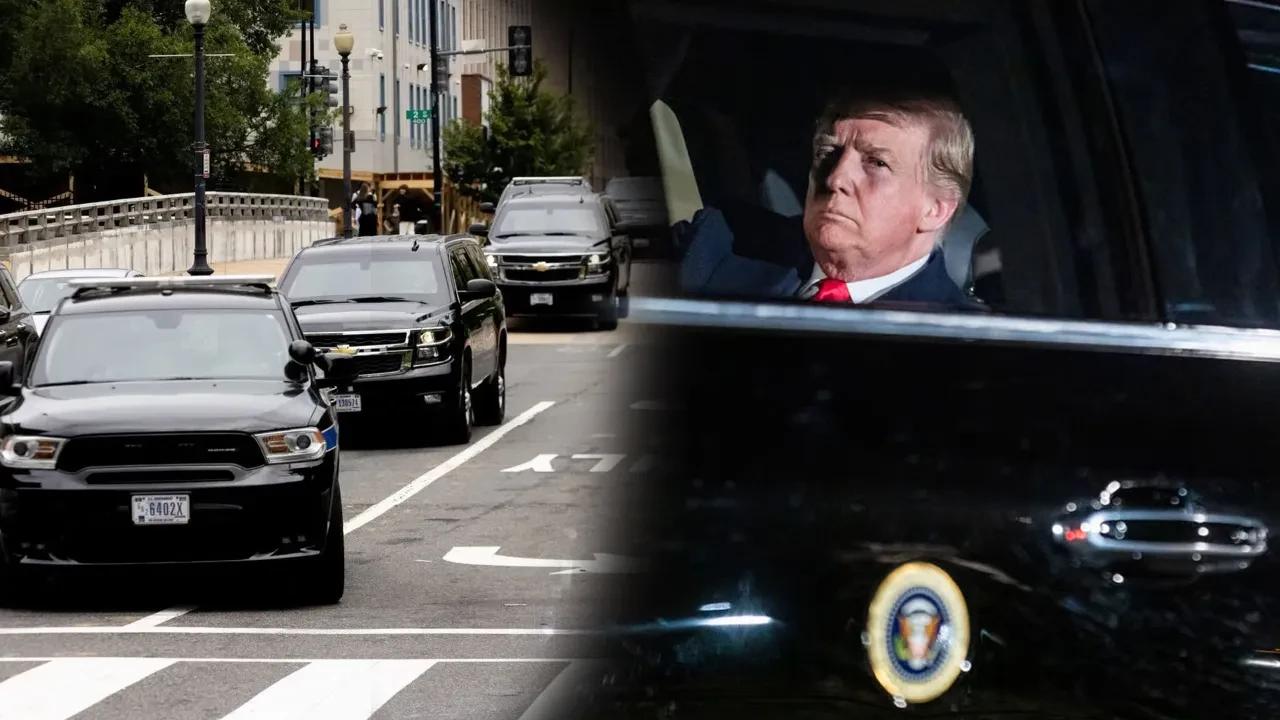 'Şüpheli nesne' Trump'a dolambaçlı rota izlettirdi! Air Force One uçağı ise adeta saklandı