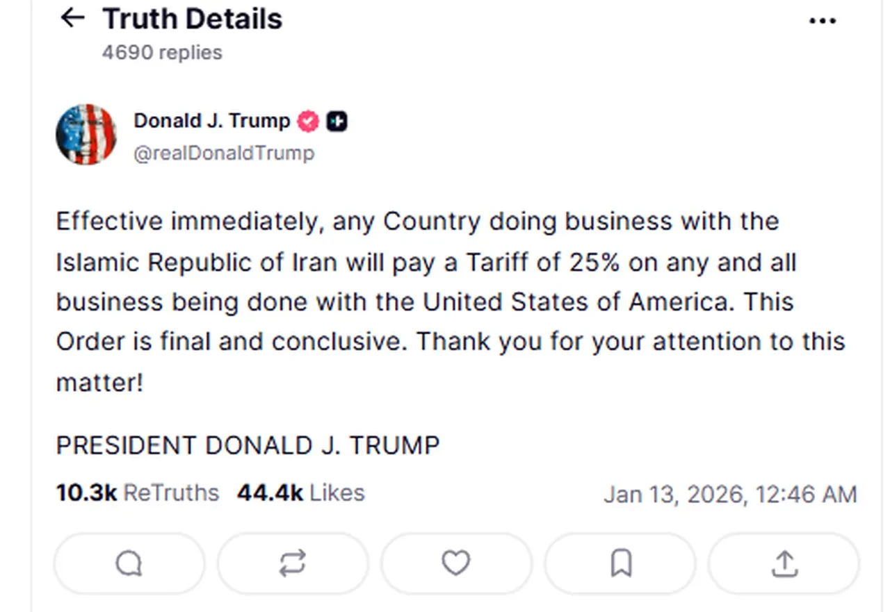 ABD'nin İran'la ticaret yapanlara ek vergi kararı Çin ile savaşı yeniden başlatabilir!