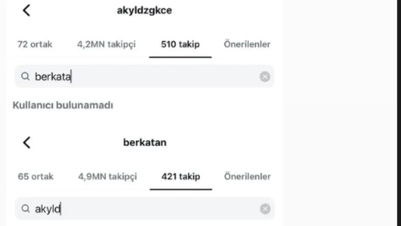 Gökçe Akyıldız ile Berk Atan aşkı kısa sürdü!