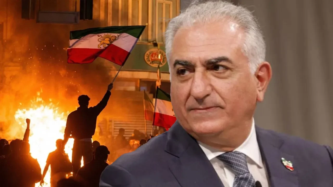 İran'ın devrik şahının oğlu Rıza Pehlevi kendi kendine gelin güvey oluyor!