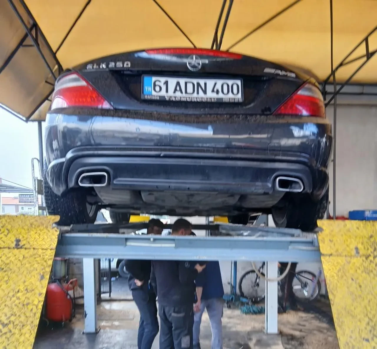 Lüks aracı başına dert oldu! 830 bin TL'lik 'su kaçağı'