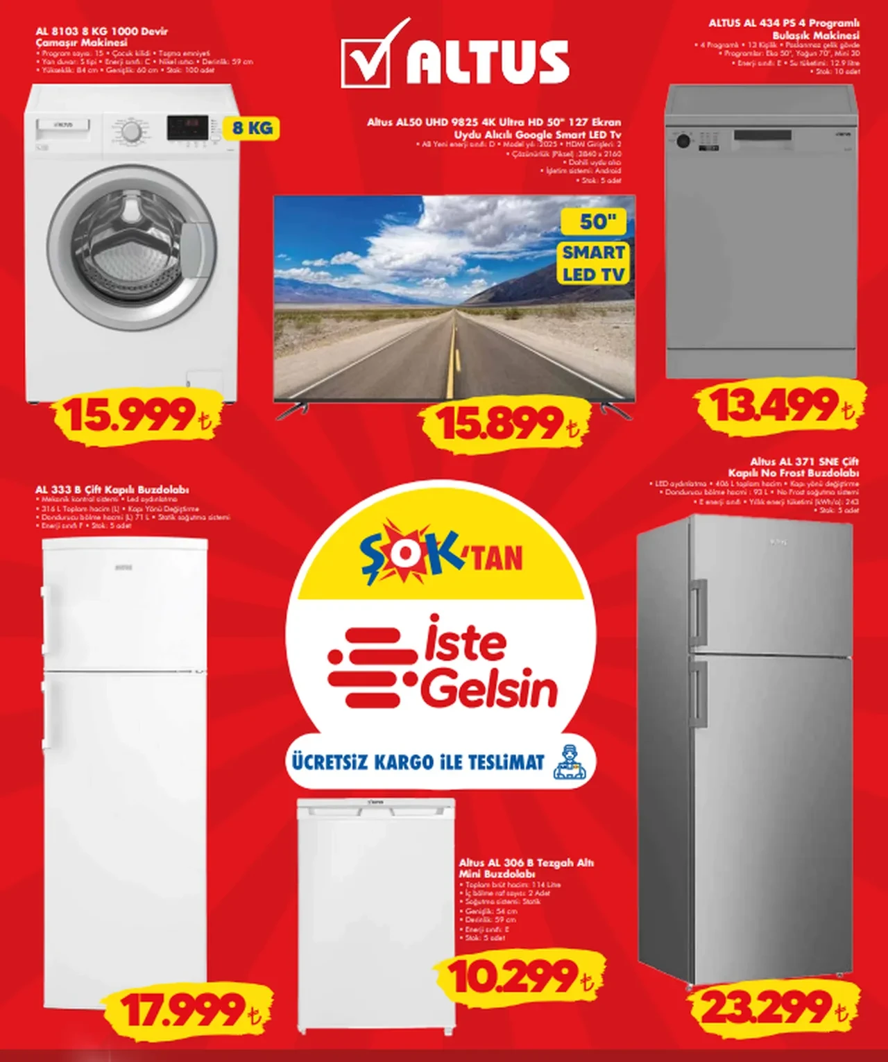 ŞOK AKTÜEL ürünler 14-20 Ocak afişi! Haftalık ŞOK Aktüel kataloğunda yeni anne-baba olanlar dikkat