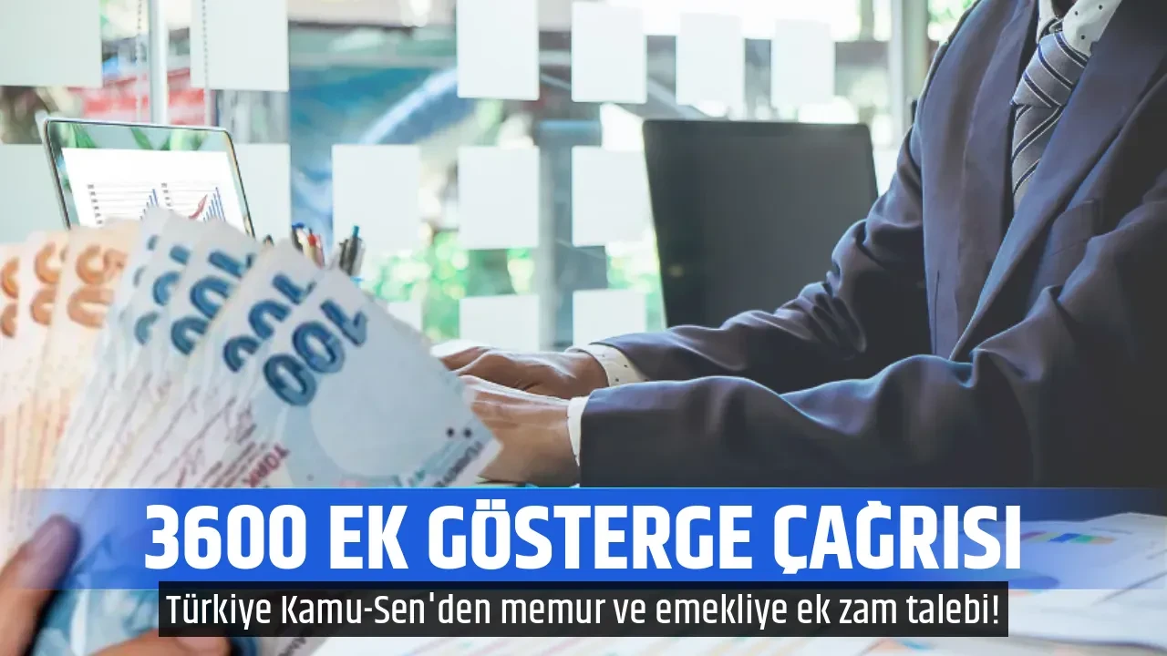 3600 EK GÖSTERGE ÇAĞRISI