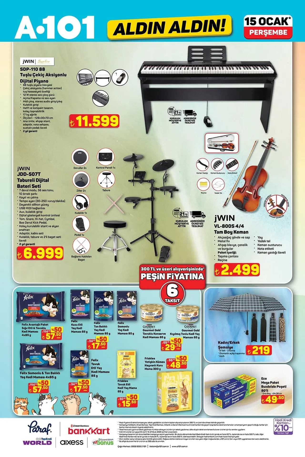 A101 16-22 Ocak aktüel kataloğu belli oldu! A101’e kitaplık, battaniye, beyaz eşya ürünleri, waffle makinesi ve akıllı saat geliyor