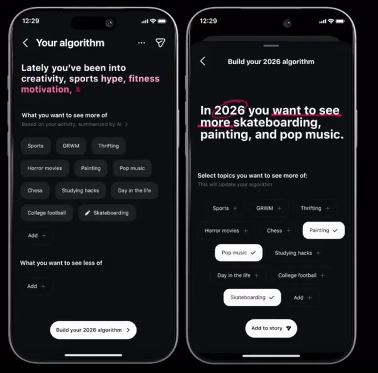 Instagram kullanıcılarına müjde: Reels algoritmasını artık siz yöneteceksiniz