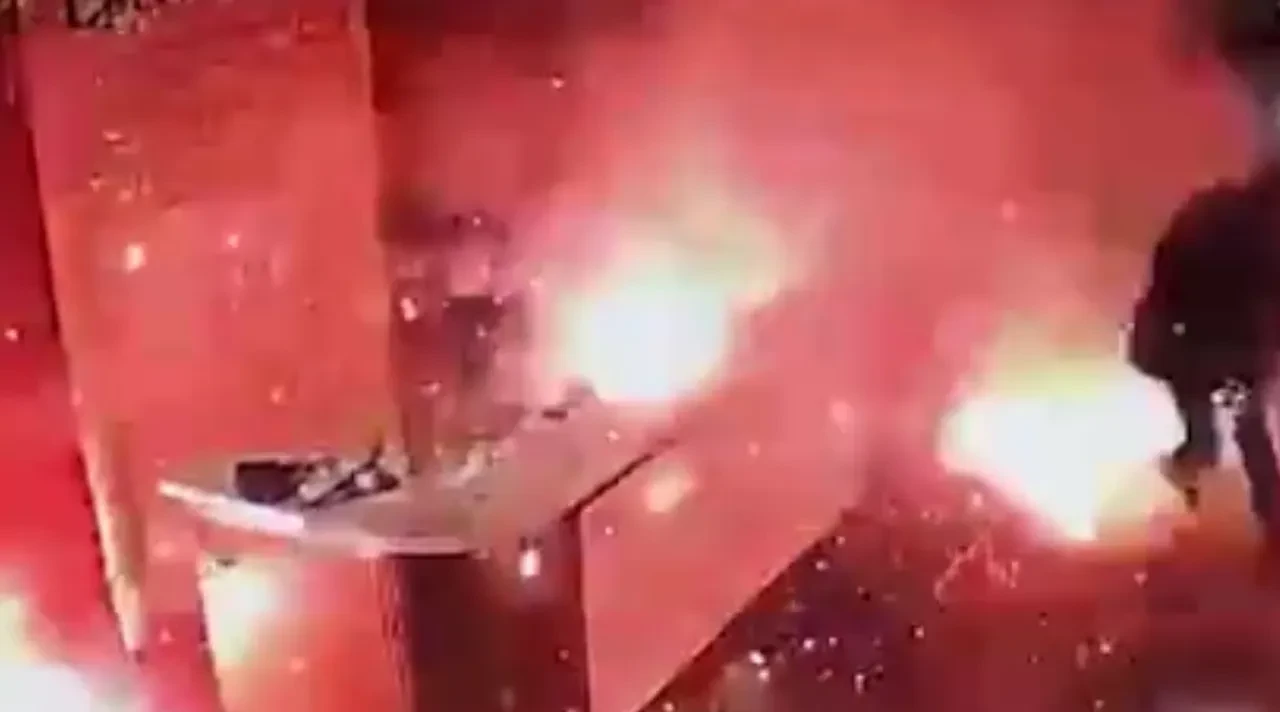 Lüks siteye getirilen kargo bomba gibi patladı! Facianın eşiğinden dönülen anlar ortaya çıktı