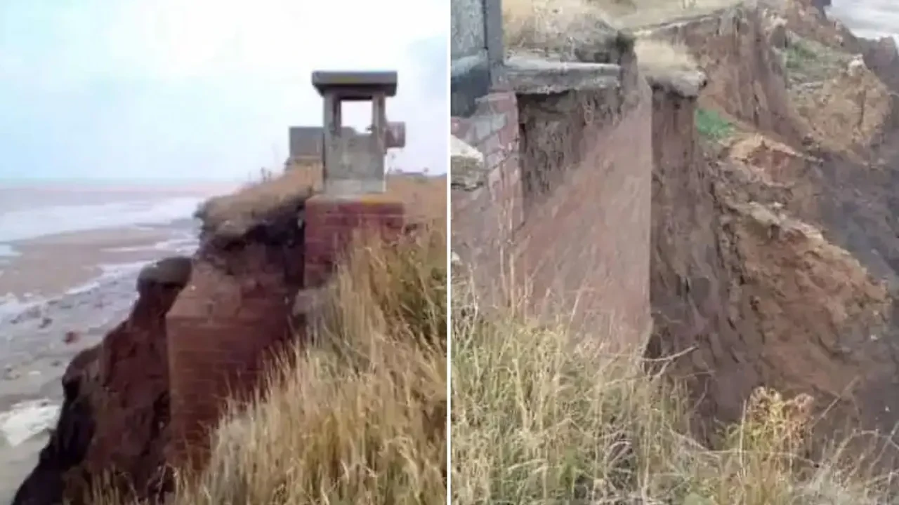 Nükleer sığınak denize düşmekten sadece birkaç gün uzakta! Uçurumun kenarında sallanıyor