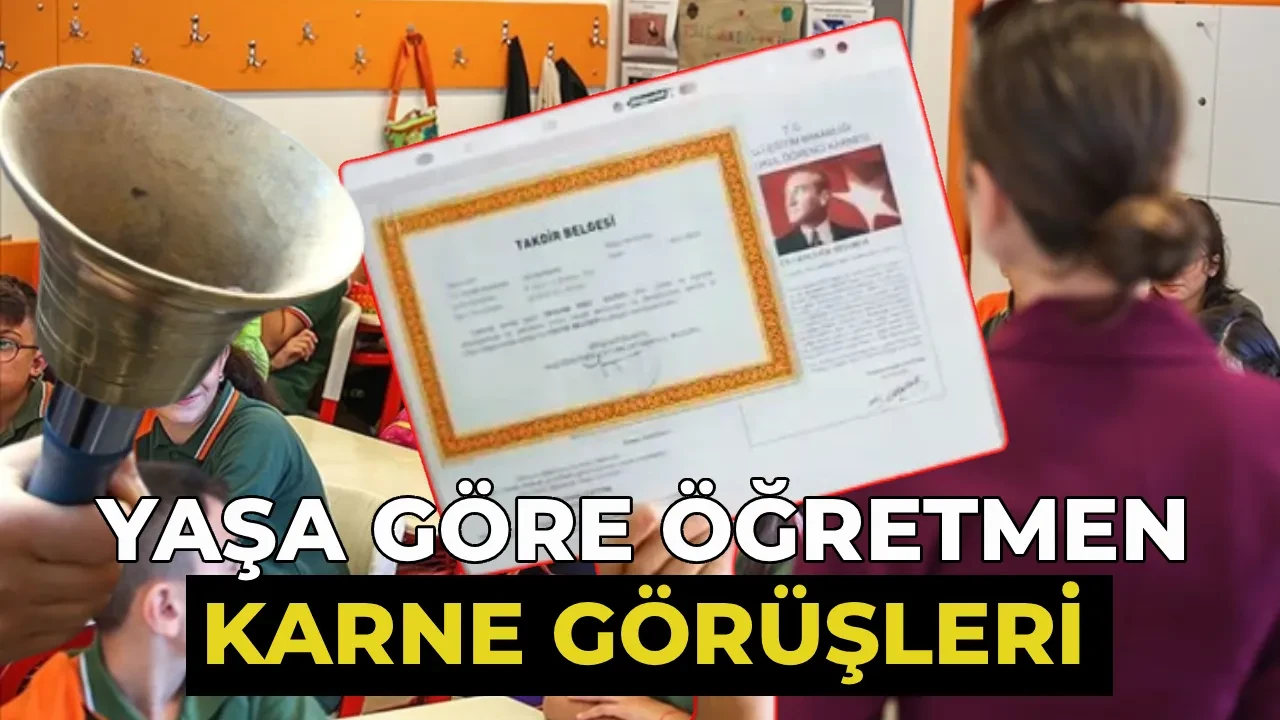 Özgün öğretmen karne görüş sözleri örnekleri 2026! Başarılı ve başarısız öğrenciler için en güzel karne görüşleri