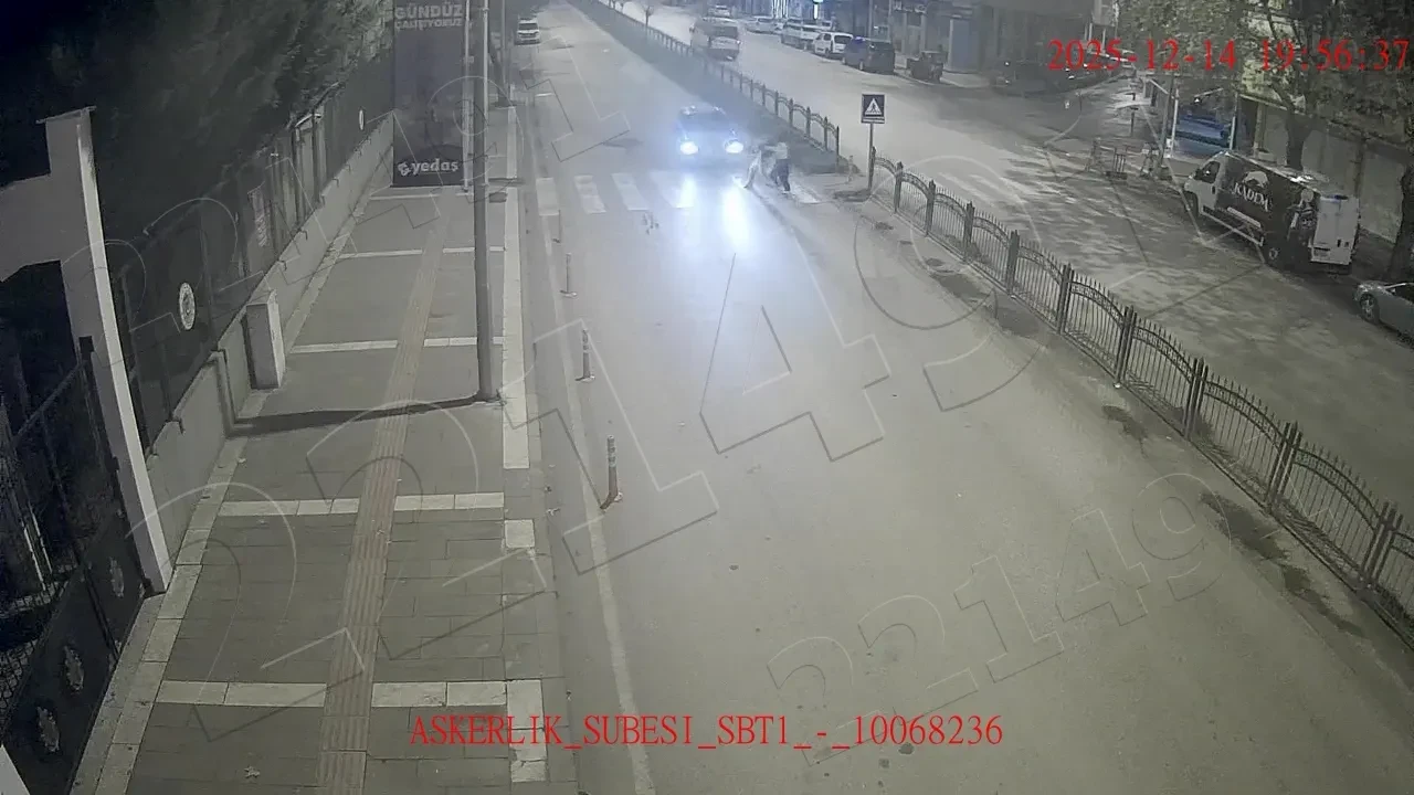 Amasya'da trafik kazaları kamerada!