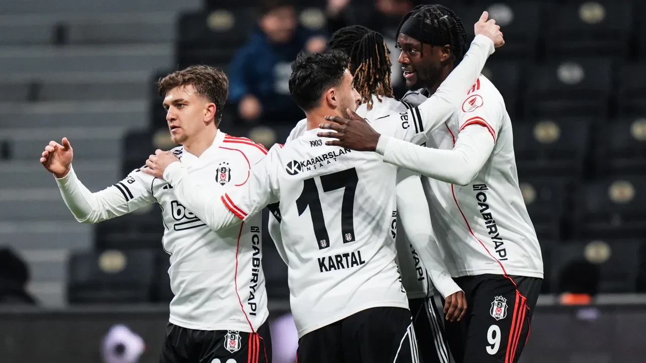 Beşiktaş Türkiye Kupası'nda Keçiörengücü'ne şans tanımadı