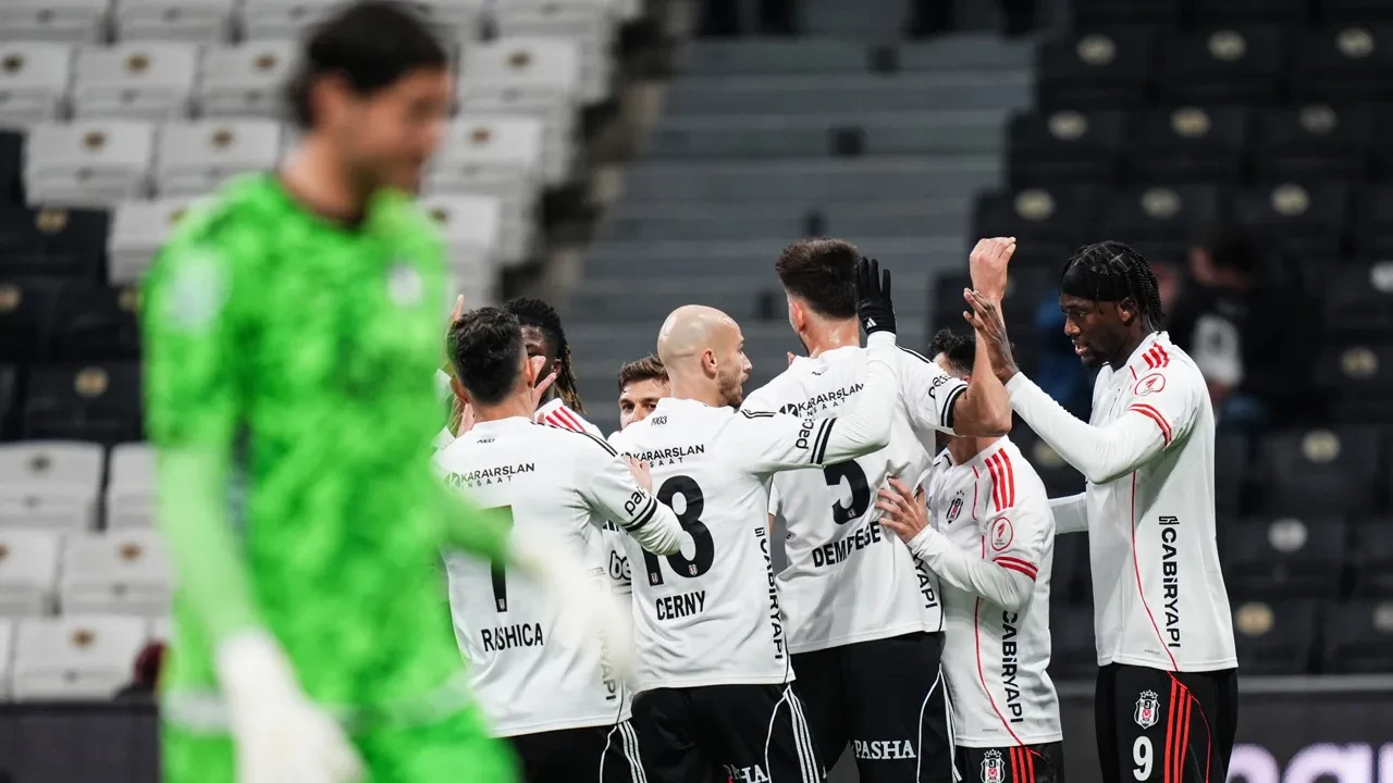 Beşiktaş Türkiye Kupası'nda Keçiörengücü'ne şans tanımadı