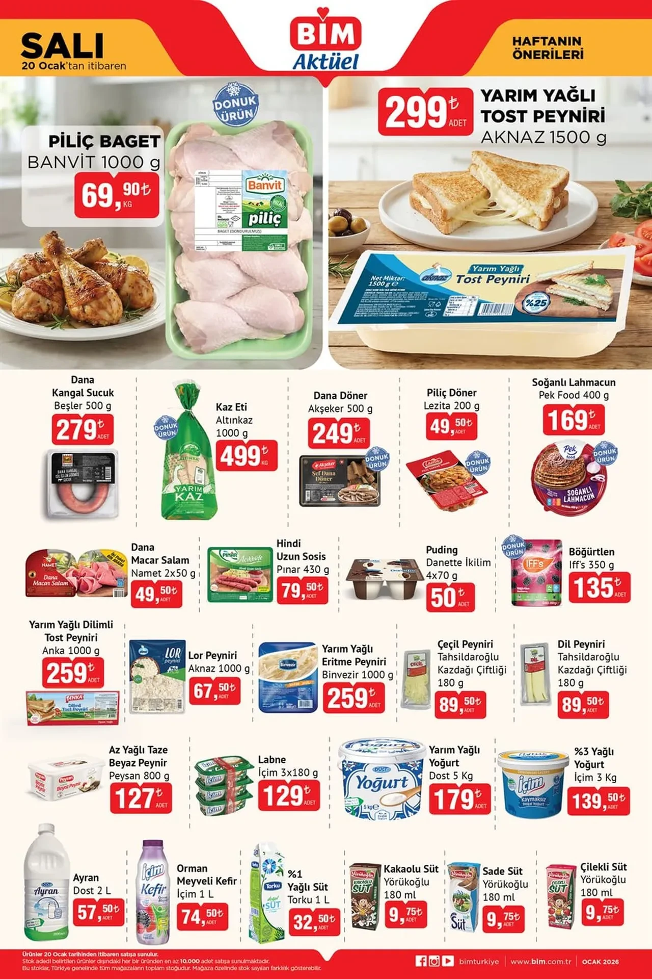 BİM 16-23 Ocak aktüel ürünler yeni kataloğu 2026! Akıllı cep telefonu, televizyon, fincan seti, spor giyim ürünleri geliyor