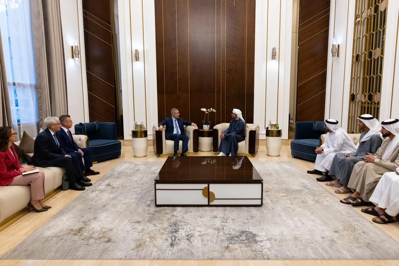 Dışişleri Bakanı Fidan BAE temaslarında