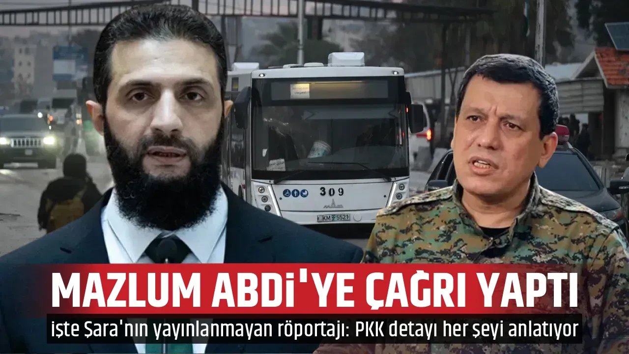 MAZLUM ABDİ'YE ÇAĞRI YAPTI