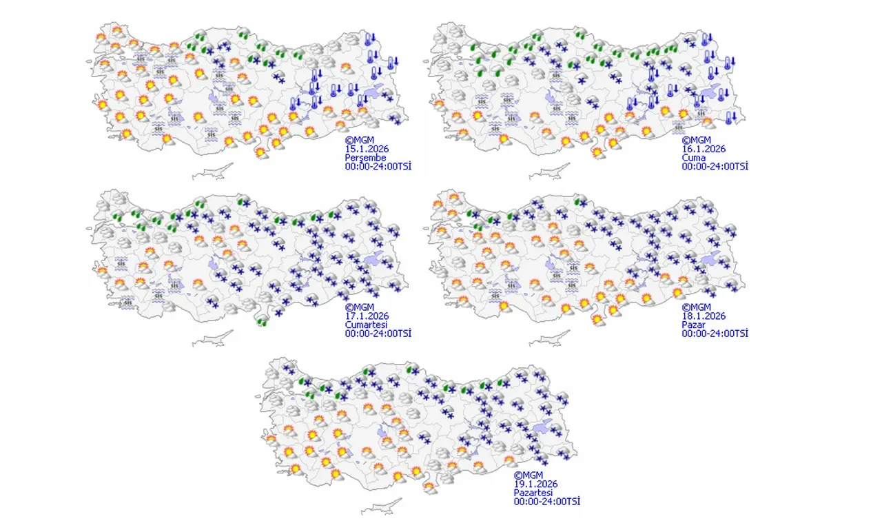 Meteoroloji gün vererek uyardı! İstanbul dahil birçok kente kuvvetli kar geliyor: Her yer bembeyaz olacak 