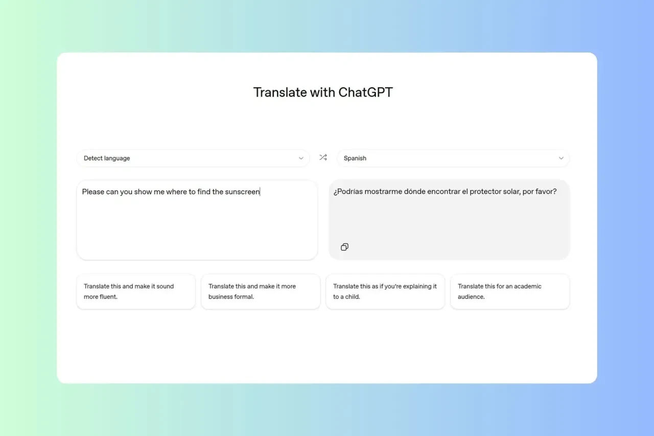 OpenAI’dan Google Translate’e yeni rakip