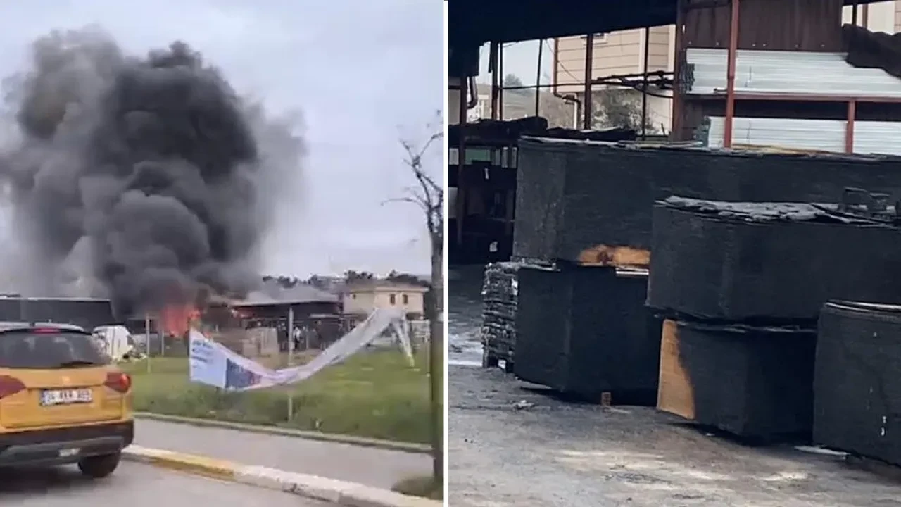 Şile'de şantiye kulübesinde yangın! Yaşlı adam hayatını kaybetti