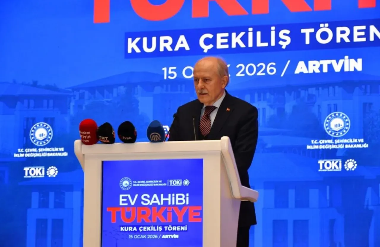 TOKİ kura çekimleri devam ediyor! Artvin'deki bin 20 konutun hak sahipleri belirlendi