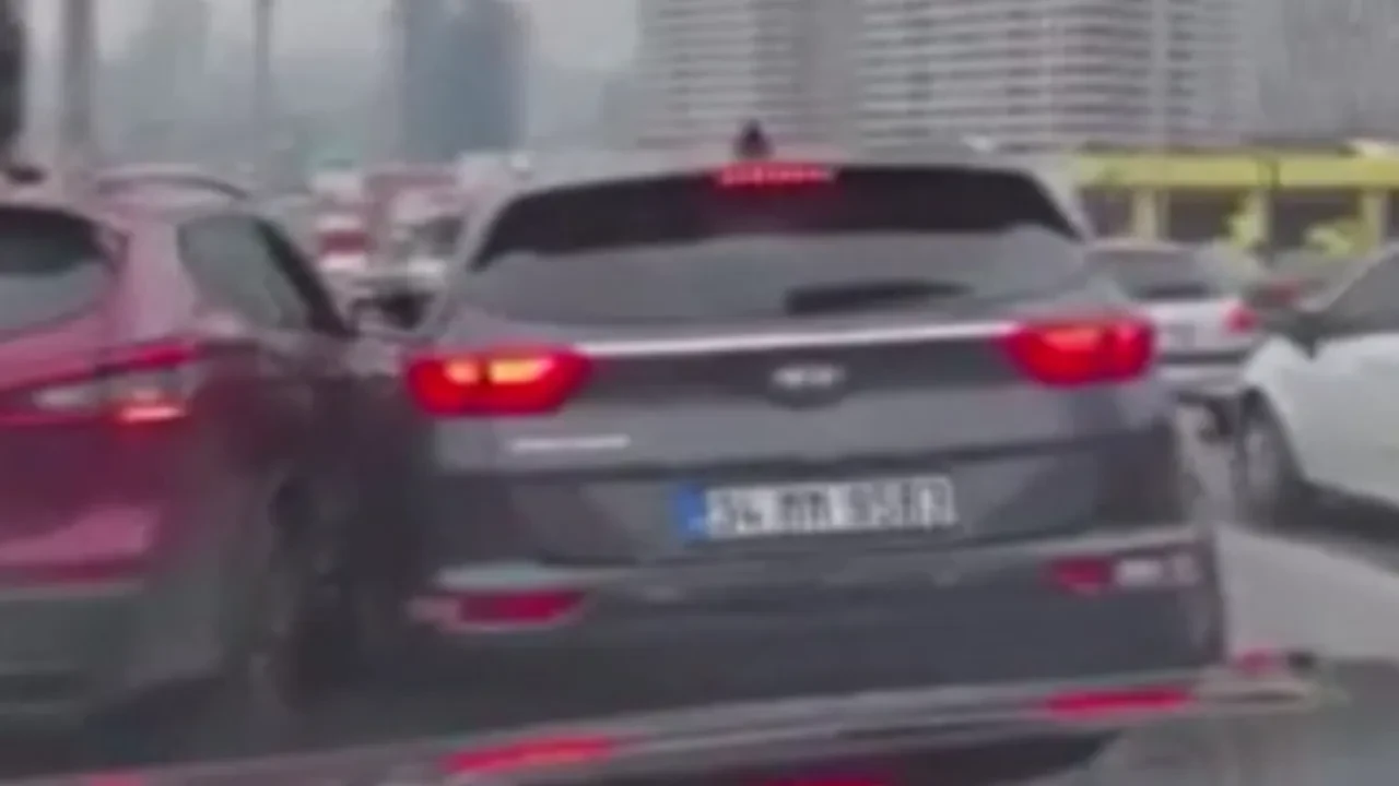 Beylikdüzü'nde kaynakçı kazaya sebep olunca kavga çıktı