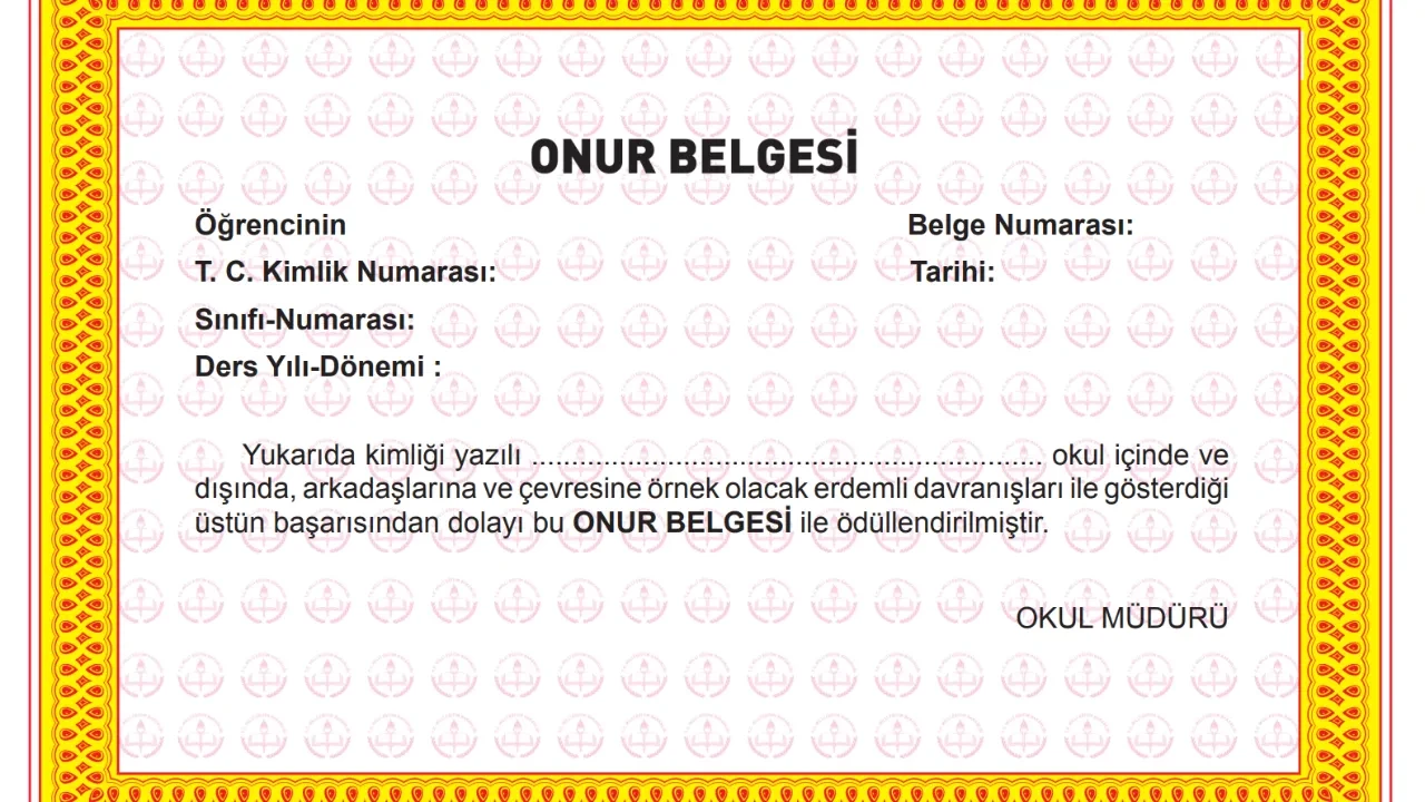 Onur belgesi kimlere verilir, kaç puan almak gerekiyor? Milyonlarca öğrencinin karne sevinci