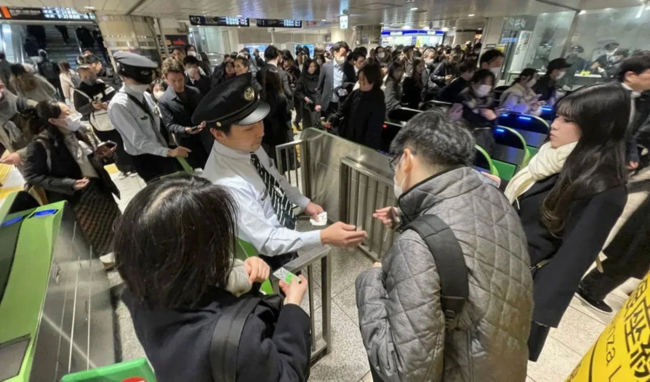 Tokyo'da elektrik kesintisi hayatı bir anda felç etti! Binlerce yolcu trenlerde mahsur kaldı