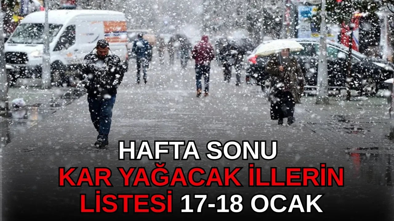 Yarın kar yağacak mı, hangi illerde yağacak? 17 Ocak Cumartesi Ankara, İstanbul kar yağışı durumu
