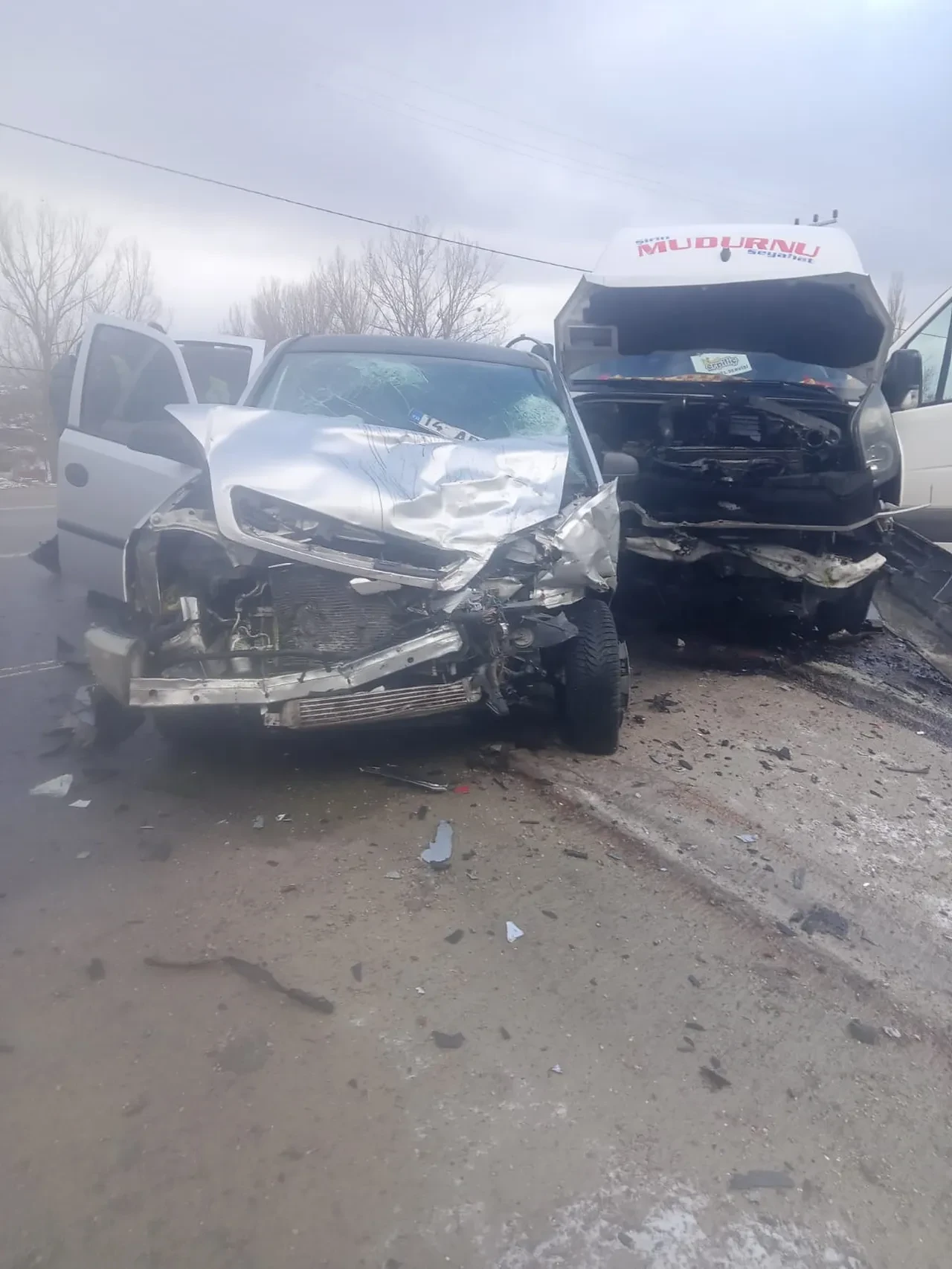 Bolu-Mudurnu yolunda korkunç kaza: 1'i ağır çok sayıda yaralı var!