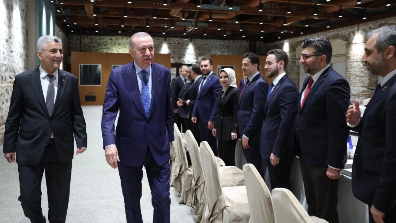 Cumhurbaşkanı Erdoğan, MÜSİAD heyetiyle görüştü