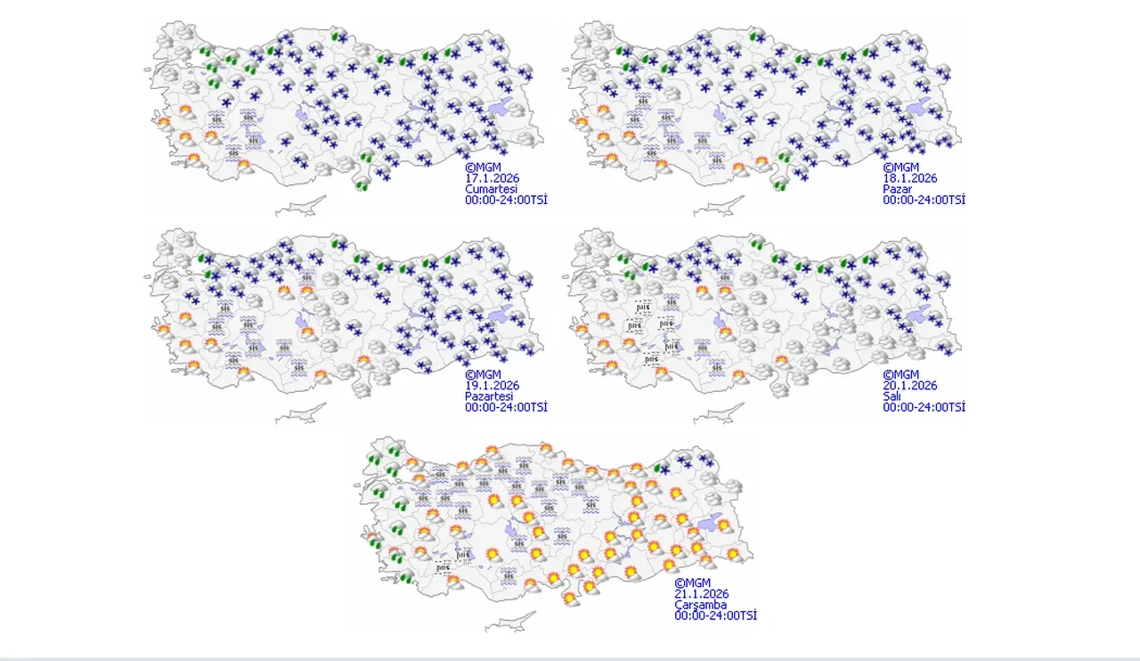 Meteoroloji illeri tek tek duyurdu! İstanbul dahil birçok kente kar yağışı çok sert geliyor: 4 gün sürecek 
