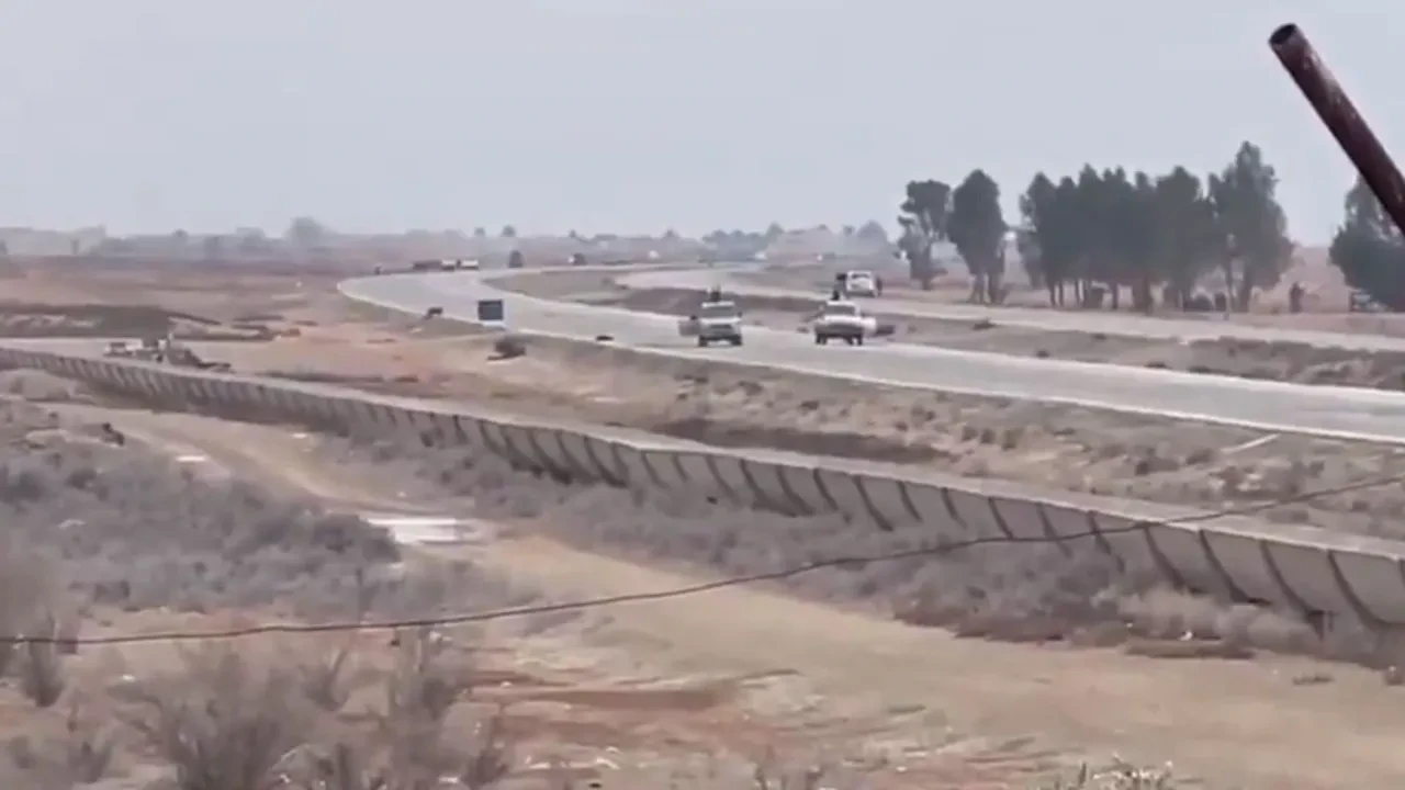 Teröristler ile Suriye ordusu arasında sıcak çatışma! O anlar kameralara yansıdı