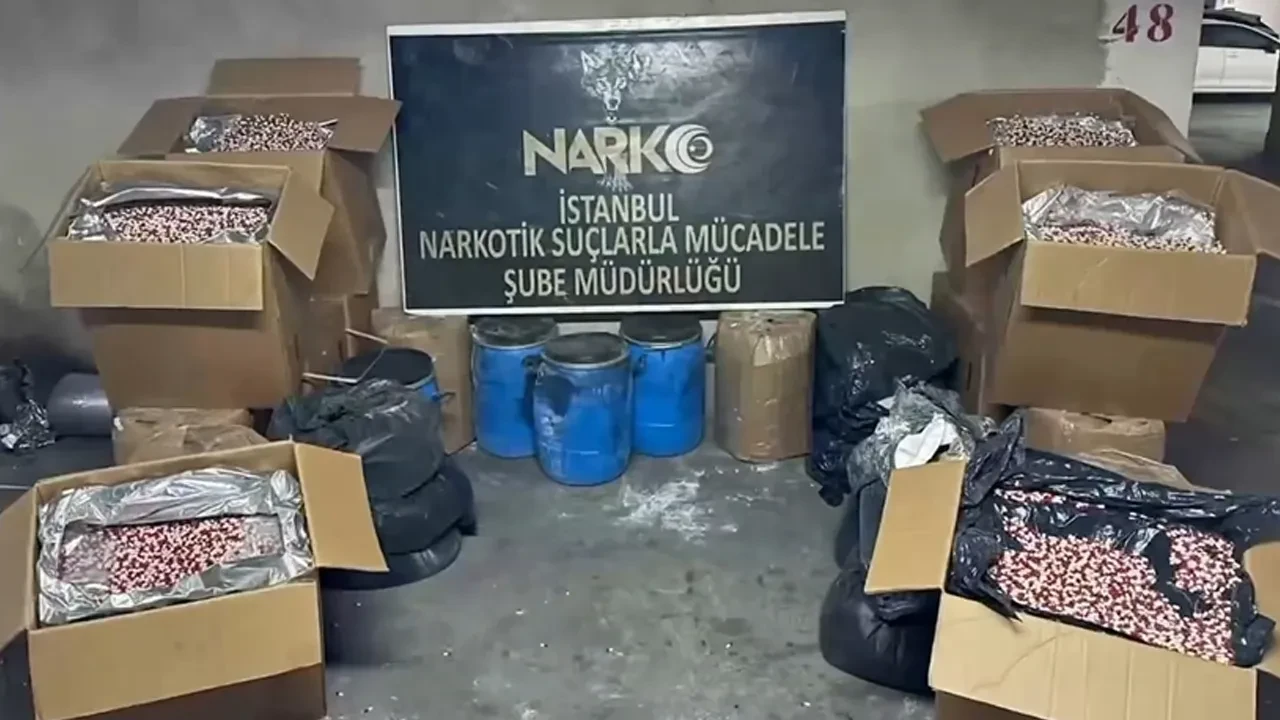 Bakan Yerlikaya açıkladı! 3 milyona yakın uyuşturucu hap ele geçirildi