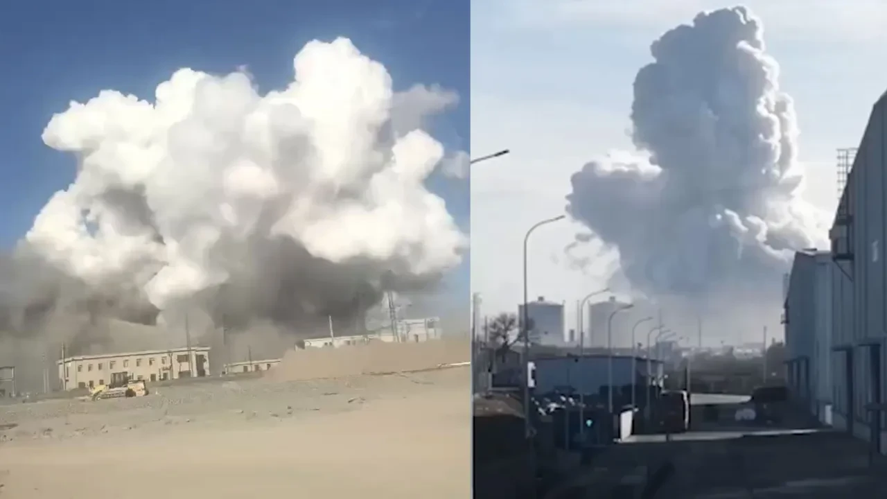 Çelik fabrikasında patlama! Çin'deki faciada 5 işçi kayıplara karıştı